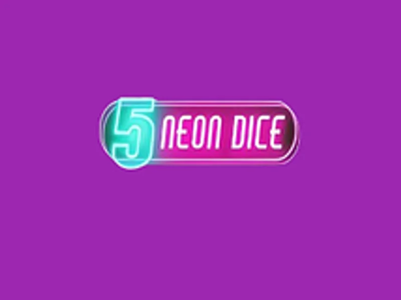 5 Neon Dice