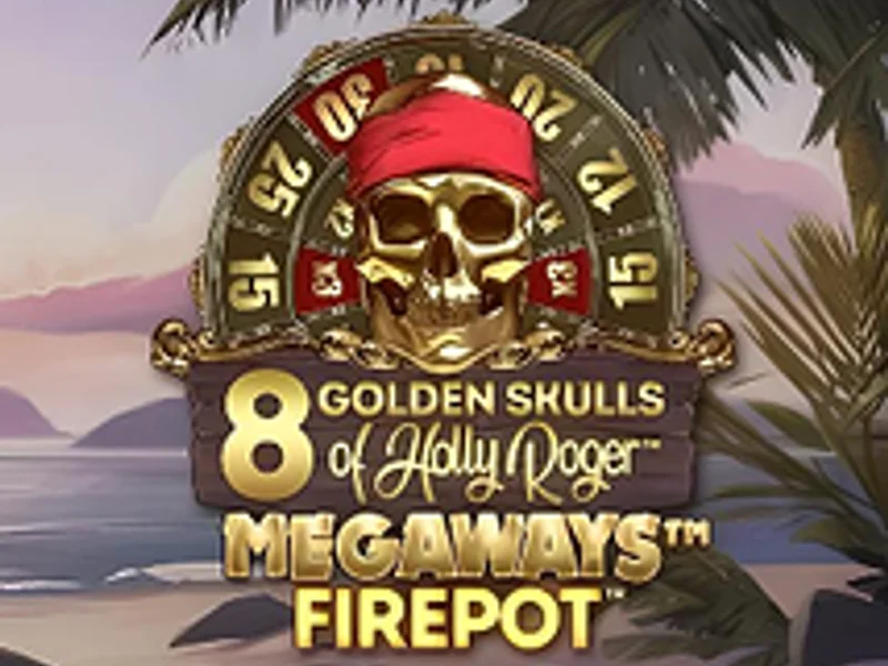 8 Golden Skulls of Holly Roger Megaways