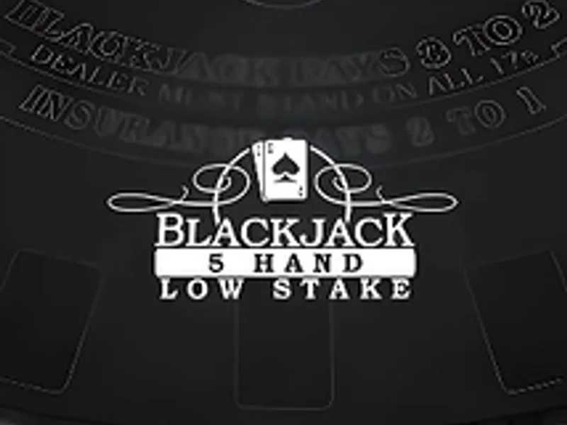 Low Stake Blackjack 5 Hand