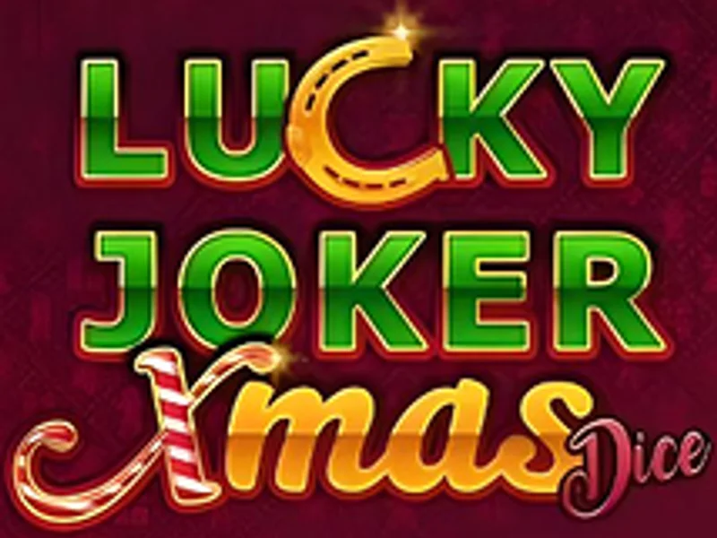 Lucky Joker Xmas Dice
