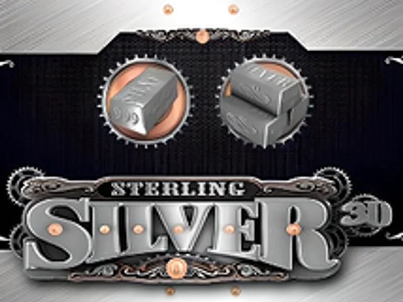 Sterling Silver 3D