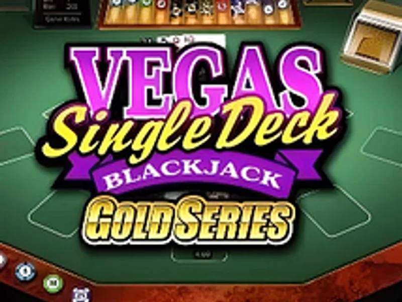 Vegas Single Deck Blackjack Gold